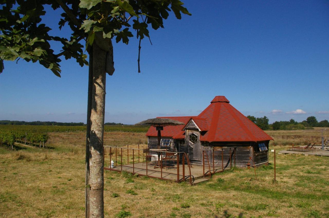 Village Privatise De Cabanes Insolites D'Ananda Ma Saint-Aubin-de-Lanquais Eksteriør bilde