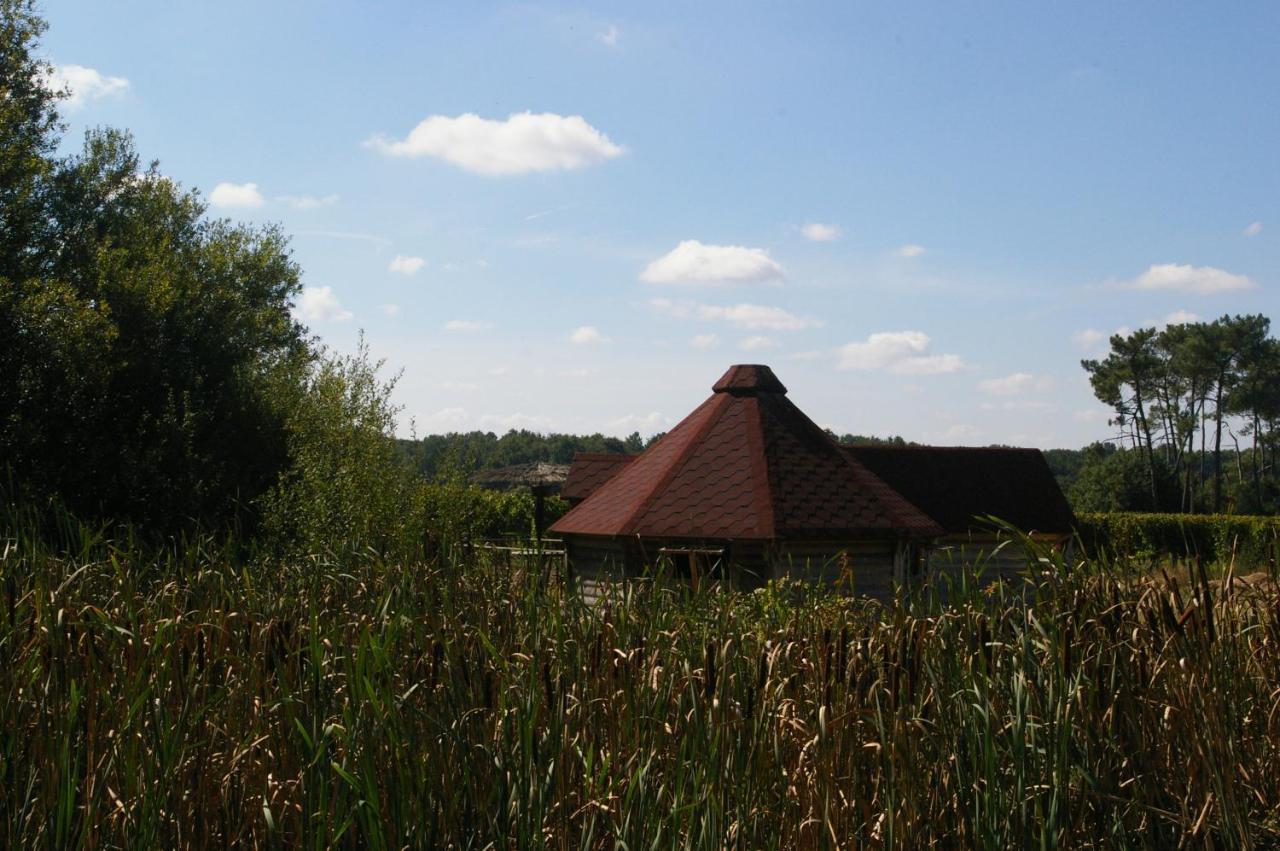 Village Privatise De Cabanes Insolites D'Ananda Ma Saint-Aubin-de-Lanquais Eksteriør bilde