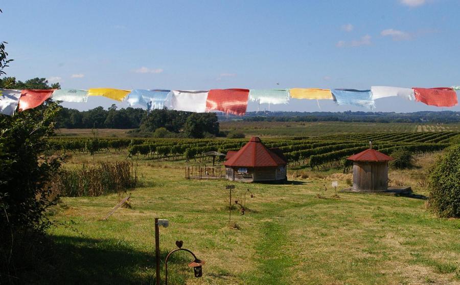 Village Privatise De Cabanes Insolites D'Ananda Ma Saint-Aubin-de-Lanquais Eksteriør bilde