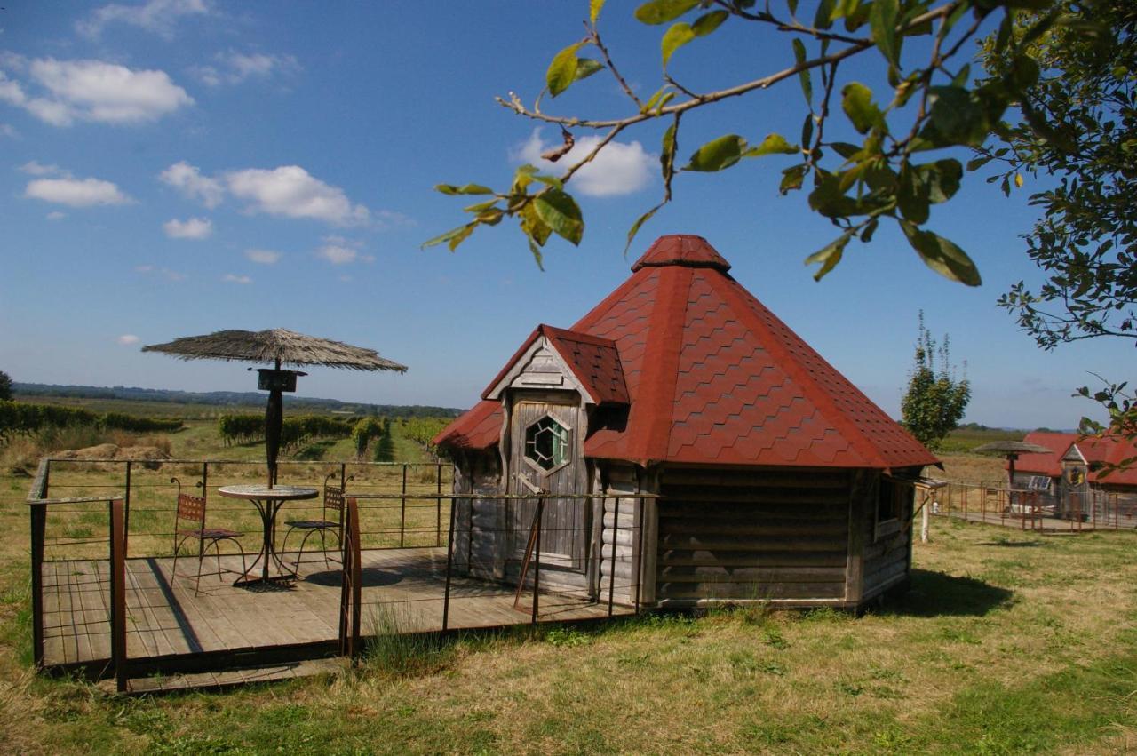 Village Privatise De Cabanes Insolites D'Ananda Ma Saint-Aubin-de-Lanquais Eksteriør bilde