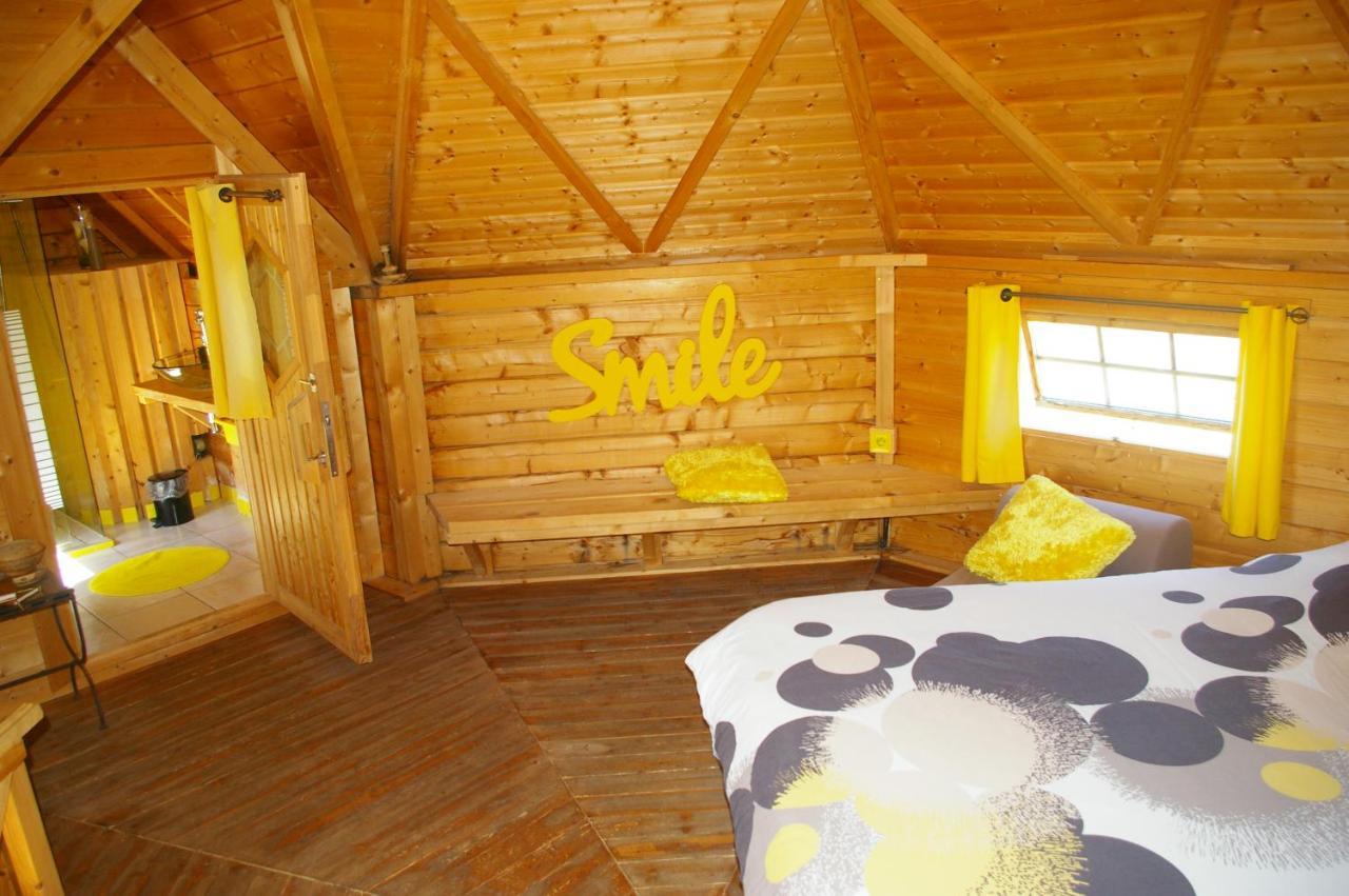 Village Privatise De Cabanes Insolites D'Ananda Ma Saint-Aubin-de-Lanquais Eksteriør bilde