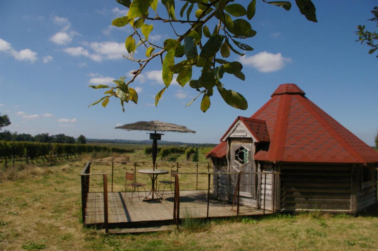 Village Privatise De Cabanes Insolites D'Ananda Ma Saint-Aubin-de-Lanquais Eksteriør bilde